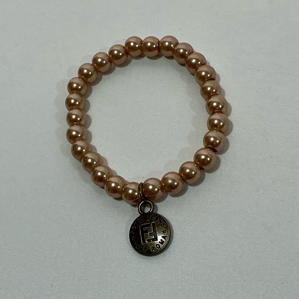 Fendi Pearl Stretch Beaded Bracelet - Picture 2 of 4
